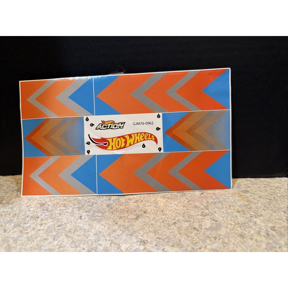 Hot Wheels Sky Crash Tower Replacement Parts 2019 Sticker Sheet - Picture 1 of 5